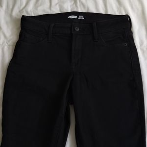 NWOT Old Navy Rockstar Jeans - Black, Fleece-Lined